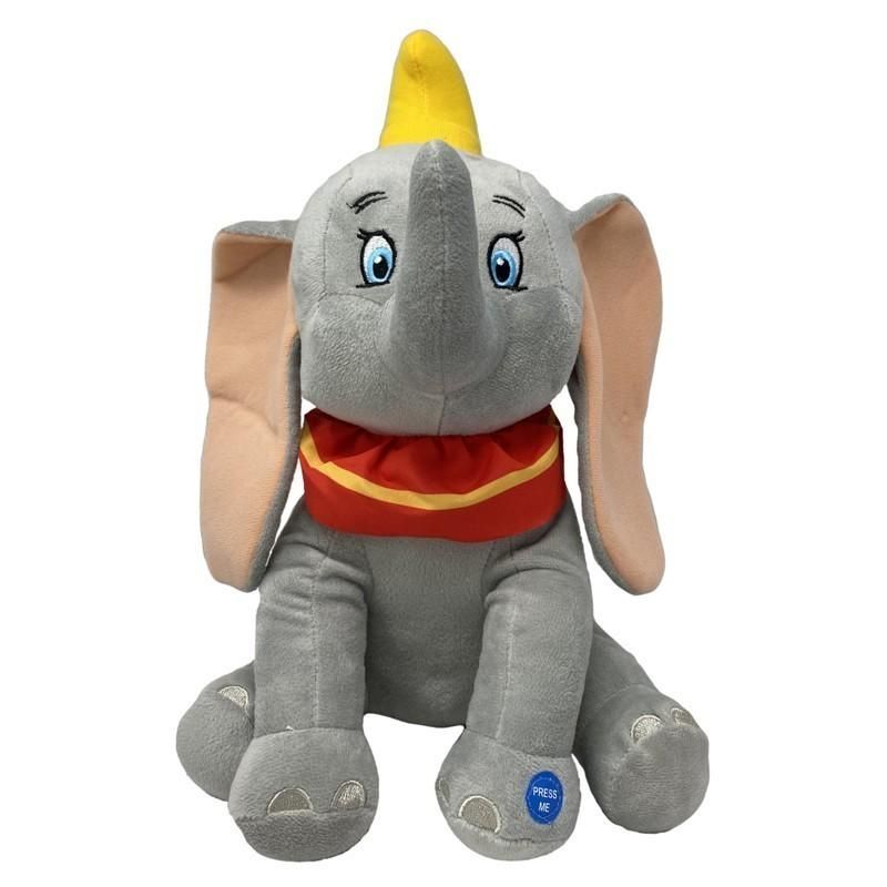 Disney Dumbo-Peluche Dumbo con suono 20 Cm