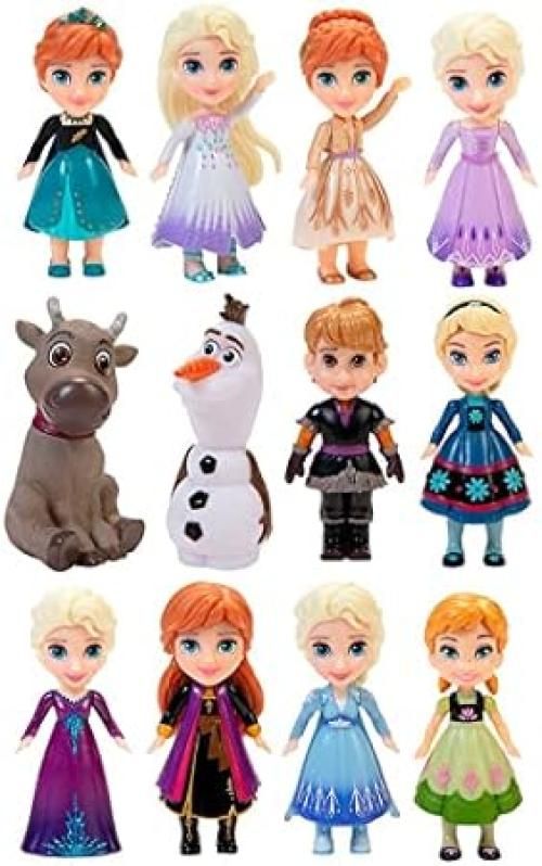 Disney Frozen 2 ? Frozen 2 ? Statuina di 7 cm ? Modello casuale
