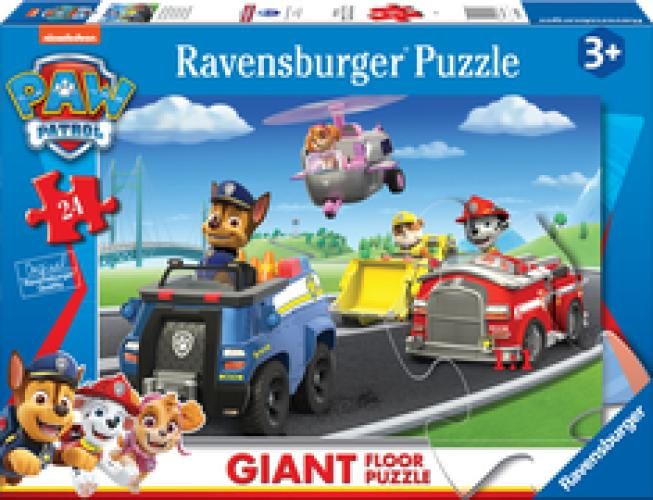 Giant Floor Puzzle 24 pezzi-Paw Patrol