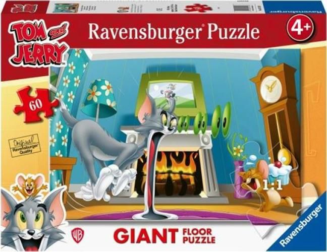 Giant Floor Puzzle 60 pezzi-Tom and Jerry