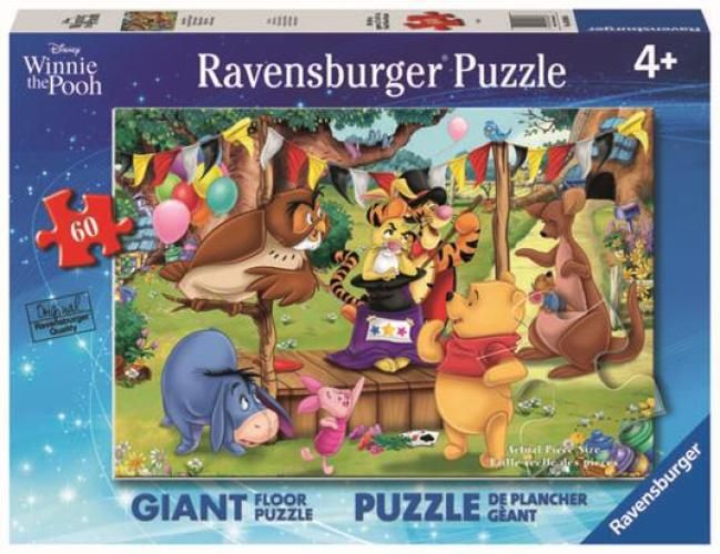 Giant Floor Puzzle 60 pezzi-Winnie the Pooh