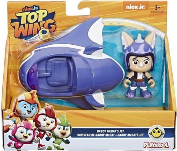 Hasbro-Top wing-Baddy MacBat con jet
