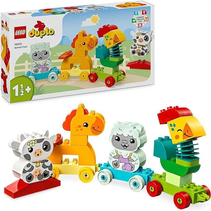 LEGO 10412 Il treno degli animali