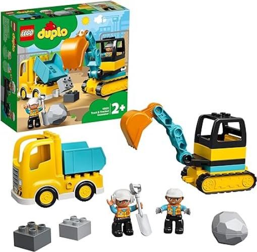 LEGO 10931 Camion e scavatore cingolato