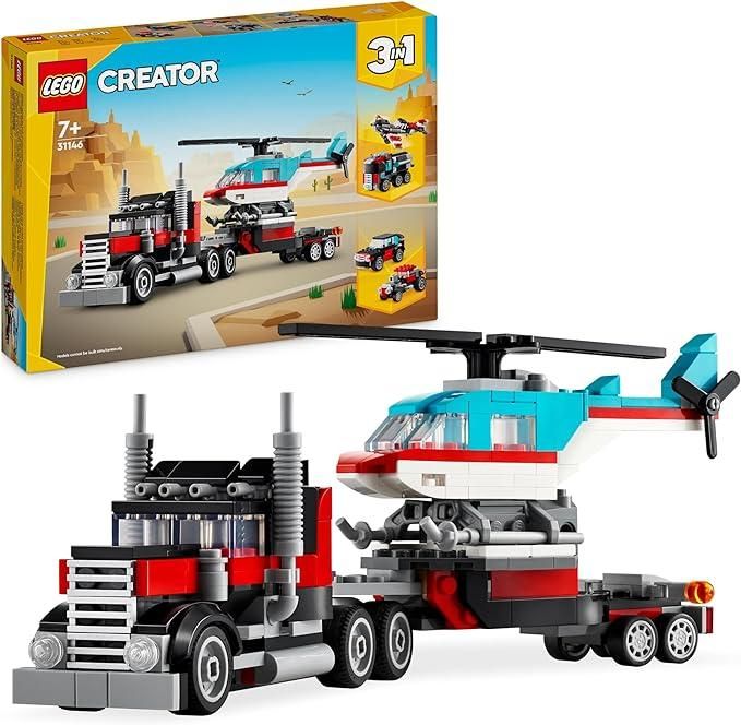 LEGO 31146 Autocarro con elicottero