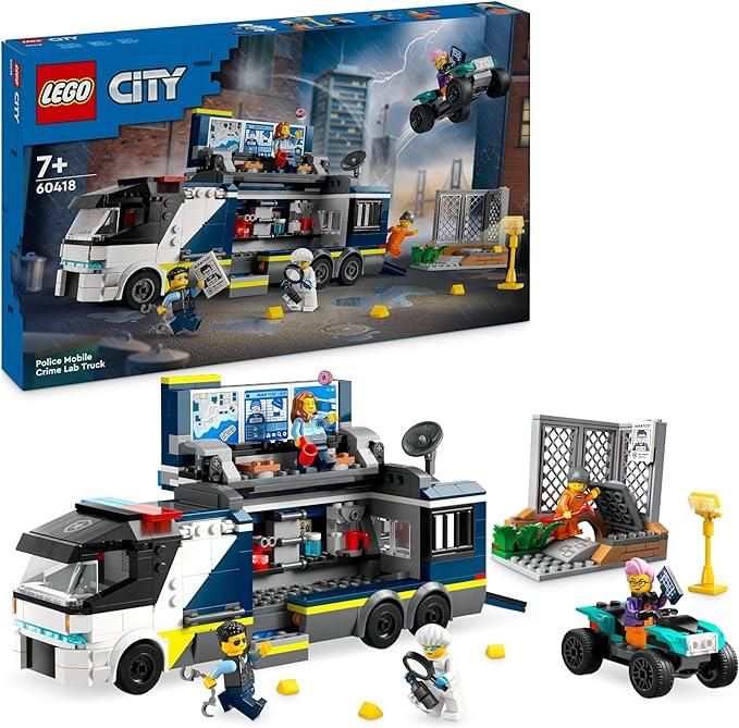 LEGO 60418 Camion laboratorio mobile de..