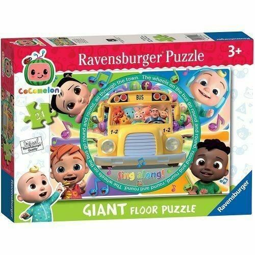 Ravensburger - Puzzle Cocomelon, Collezione 24 Giant Pavimento, 24 Pezzi,