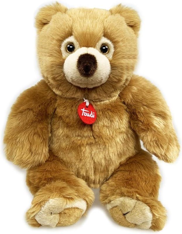 Trudi Bear Friday Orsetto peluche. Idea regalo adulti e bambini per Natale, San Valentino e Compleanno | 28x36x14cm taglia M |  | modello 69658