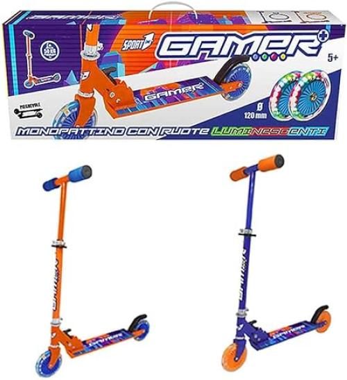 SCOOTER GAMER 120 CON LUCI 50KG
