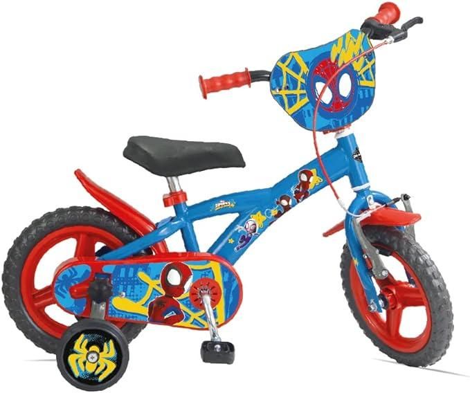 Huffy, Bicicletta 12 pollici Disney Spidey Baby-Boys, Blu, One size