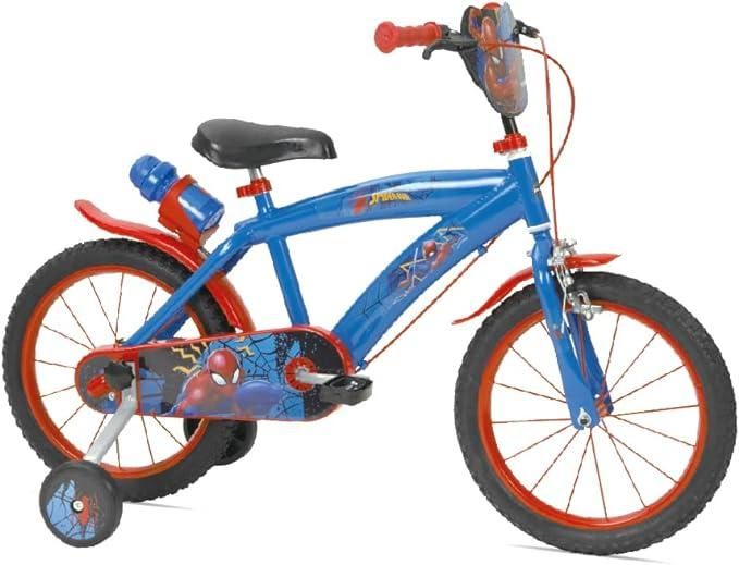 Huffy, Bicicletta 16 pollici Marvel Spidey Boys, Blu, One size