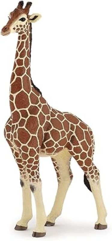 PAPO - Grande statuetta di animale - Giraffa maschio, maestoso animale della savana, giocattolo per bambini da 3 anni - Sensibilizzazione alla fauna africana e alla conservazione della natura