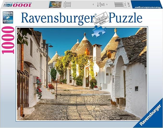 Ravensburger - Puzzle Alberobello, 1000 Pezzi, Idea regalo, per Lei o Lui, Puzzle Adulti