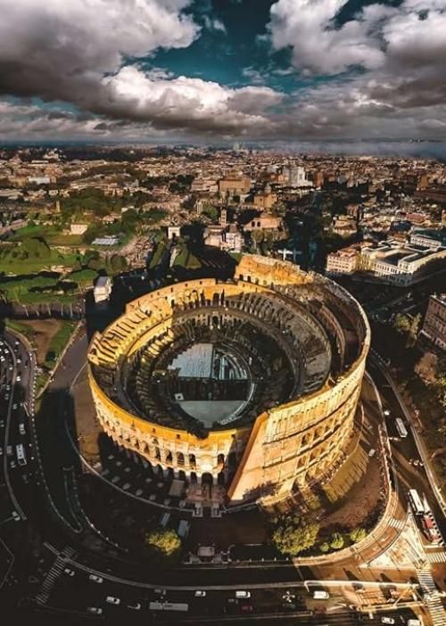 Ravensburger - Puzzle Colosseo di Roma, 1000 Pezzi, Idea regalo, per Lei o Lui, Puzzle Adulti