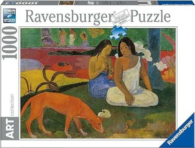 Ravensburger - Puzzle Gauguin Arearea 70x50 cm - Puzzle 1000 pezzi - Puzzle adulti e Ragazzi facile da comporre - Puzzle Quadri Famosi da Esporre - Puzzle Arte Educativo