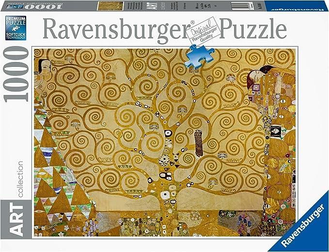 Ravensburger - Puzzle L`Albero della Vita 70x50 cm - Puzzle 1000 pezzi - Puzzle adulti e Ragazzi facile da comporre - Puzzle Quadri Famosi da Esporre - Puzzle Arte Educativo