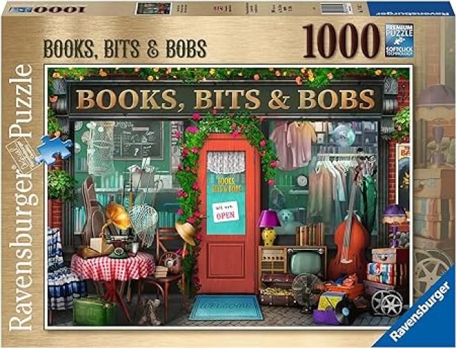 Ravensburger - Puzzle Libri, musica e fantasia, 1000 Pezzi, Idea regalo, per Lei o Lui, Puzzle Adulti