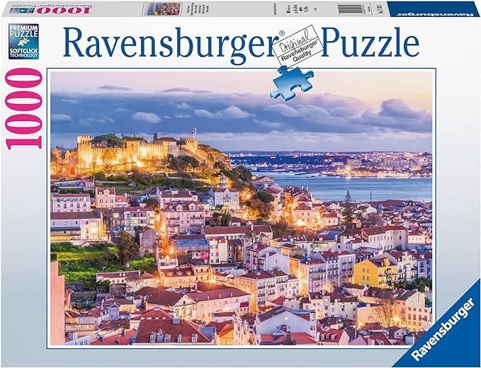 Ravensburger - Puzzle Lisbona, 1000 Pezzi, Idea regalo, per Lei o Lui, Puzzle Adulti