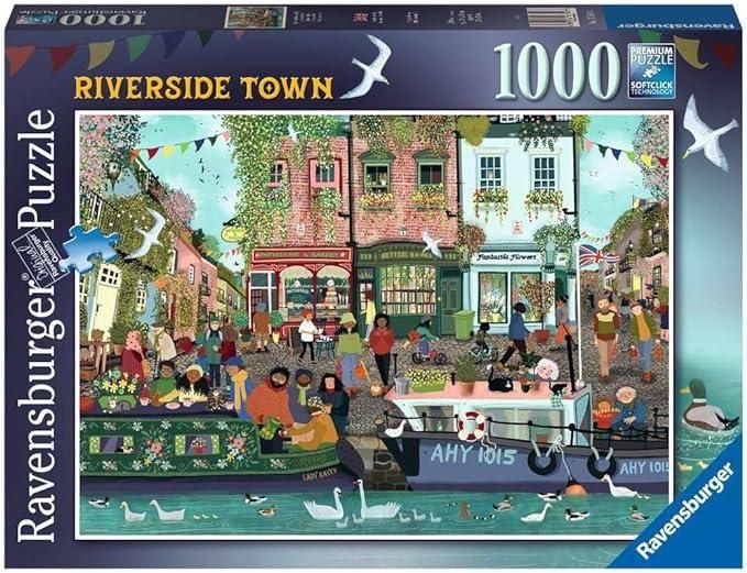 Ravensburger - Puzzle Lungo il fiume, 1000 Pezzi, Puzzle Adulti