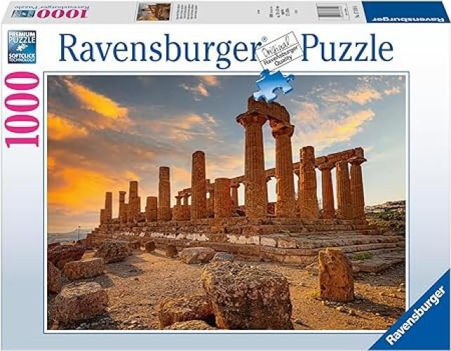 Ravensburger - Puzzle Valle dei Templi Agrigento, 1000 Pezzi, Idea regalo, per Lei o Lui, Puzzle Adulti