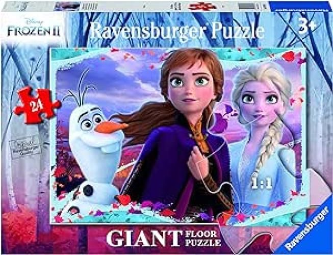 Ravensburger 2 B Disney Frozen Puzzle 24 Giant Pavimento, Multicolore, 03036