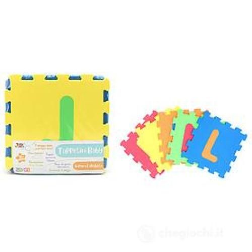 Tappetini Baby-Tappeto Puzzle 9 pezzi  con lettere dell`alfabeto,32X32 cm, per bambini dai 10 mesi in su