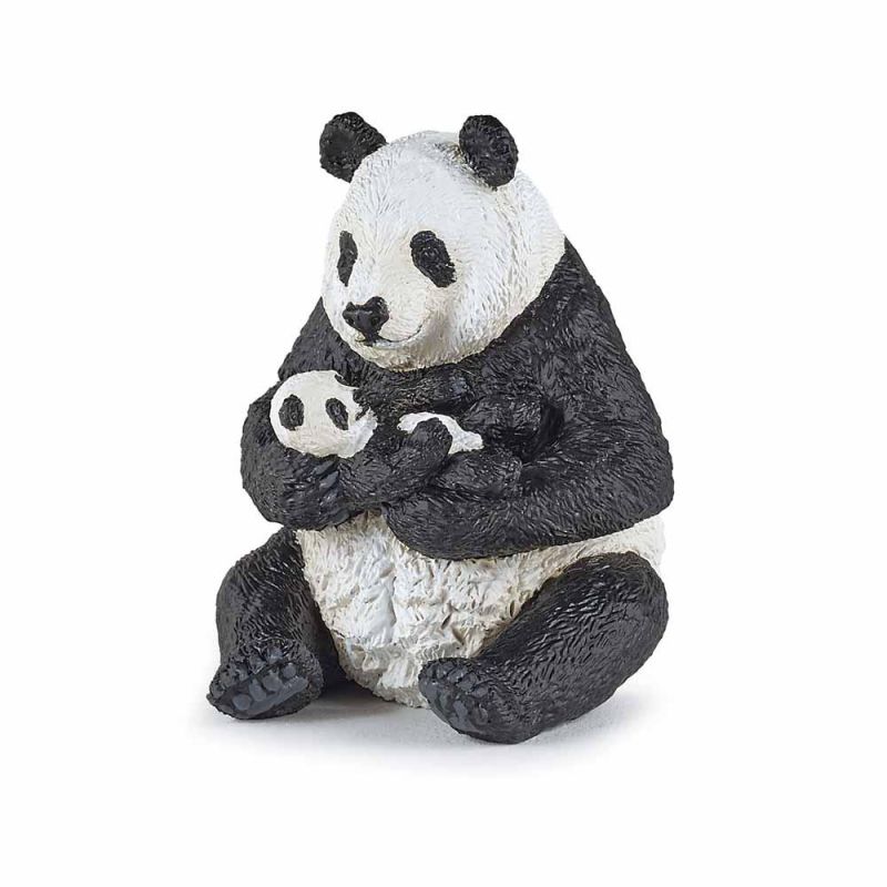 Papo - Sitting panda and baby