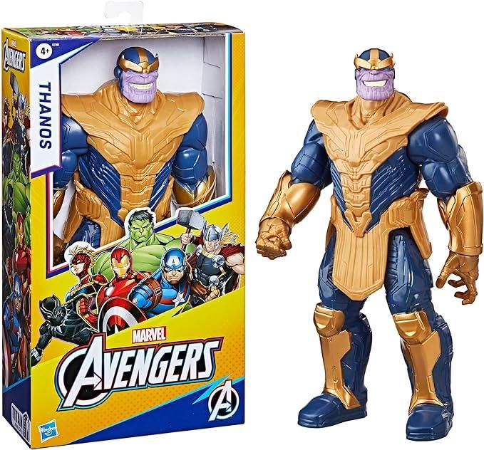 Marvel Avengers Titan Hero Series Blast Gear, Action figure di Thanos (classe Deluxe), di 30 cm, per bambini dai 4 anni in su