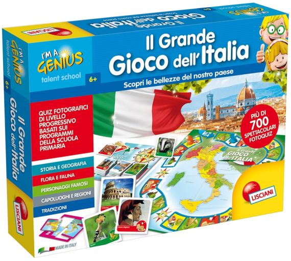 Lisciani Il grande gioco dell'Italia