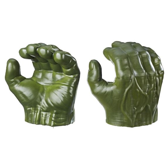 Hasbro Marvel Avengers Gamma Grip Hulk Fists Guanti per costume Bambino Maschio