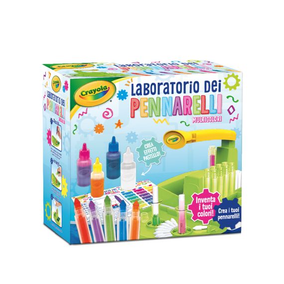 Crayola Laboratorio dei Pennarelli Multicolore