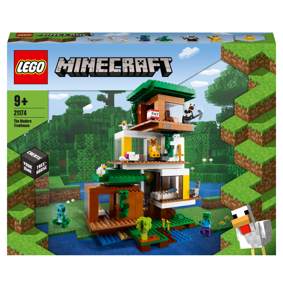 LEGO Minecraft La casa sull'albero moderna
