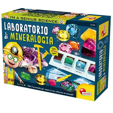 Lisciani I'm a genius laboratorio di mineralogia (edi 2020)