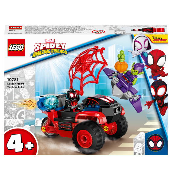LEGO Miles Morales: la Techno Trike di Spider-Man