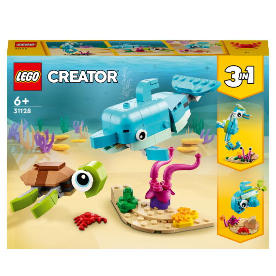 LEGO Delfino e tartaruga