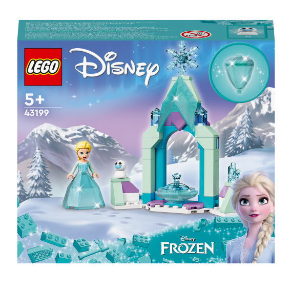 LEGO Il cortile del castello di Elsa