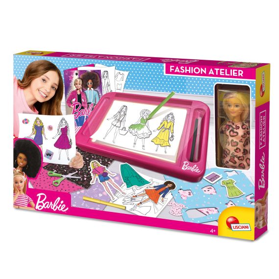 Lisciani Barbie Fashion Atelier con Bambola