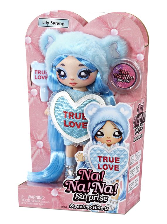 Na! Na! Na! Surprise Sweetest Hearts Doll- Lily Sarang (Blue)