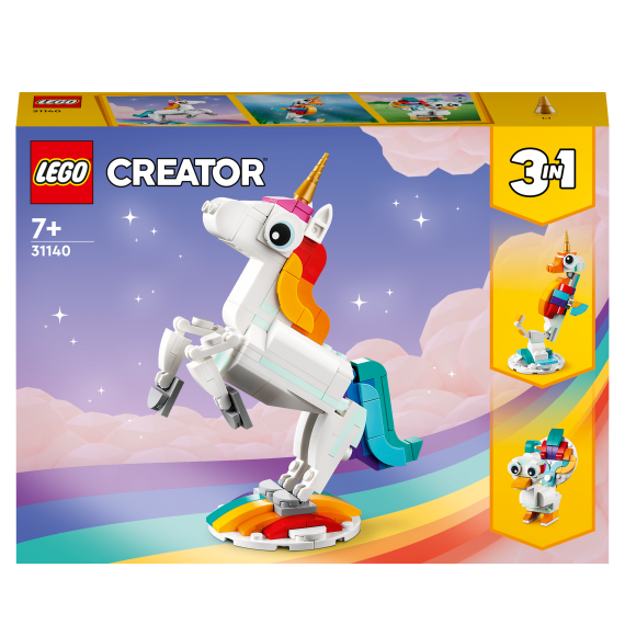 LEGO Creator 3-in-1 Unicorno magico Creator