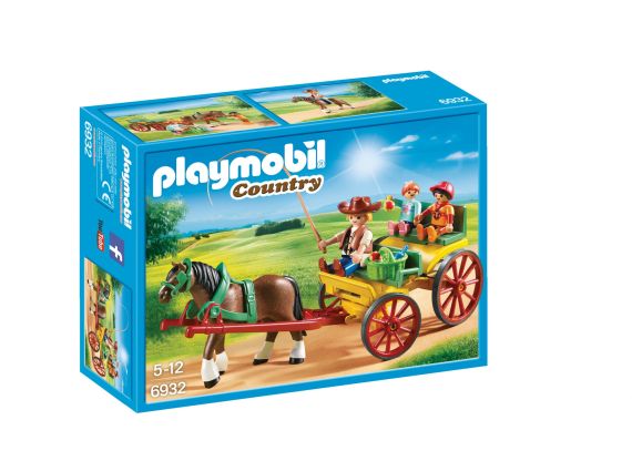 Playmobil Horse-Drawn Wagon