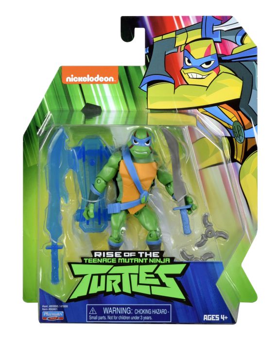 Teenage Mutant Ninja Turtles Turtles Rise Off Pers Base - Assortito