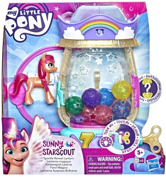 Hasbro My Little Pony: Una Nuova Generazione - La Lanterna Magica, Giocattolo Che Si Illumina con 25 Pezzi