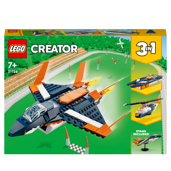 LEGO Jet supersonico