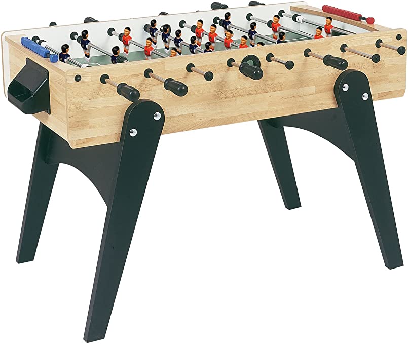 Image of Garlando Calcio Balilla Calcio Balilla F-10 Faggio con Aste Uscenti Marrone