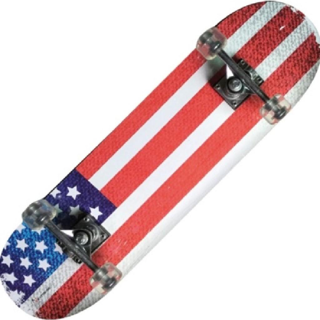 Image of Skateboard TRIBE PRO - USA FLAG