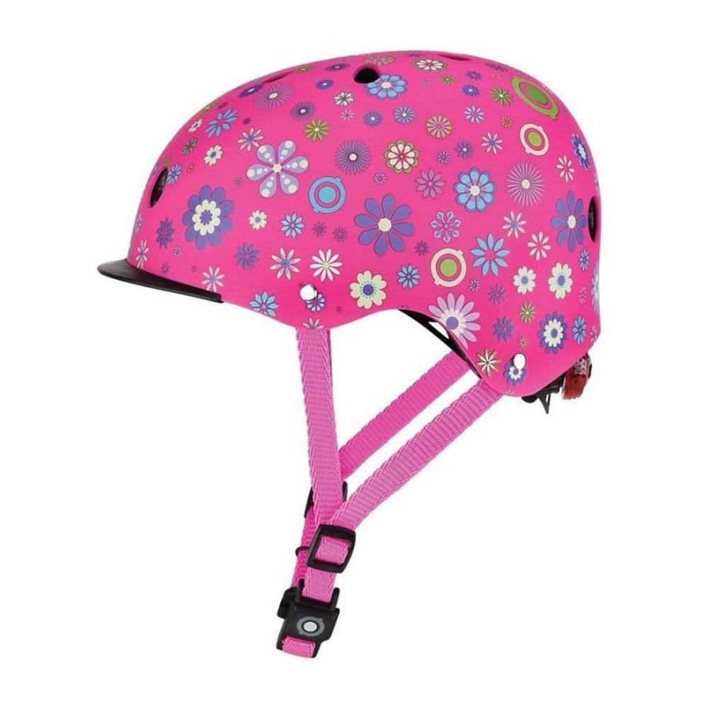 Image of Globber - Helmet Master XS/S (47-51 cm Deep Rosa Flowers