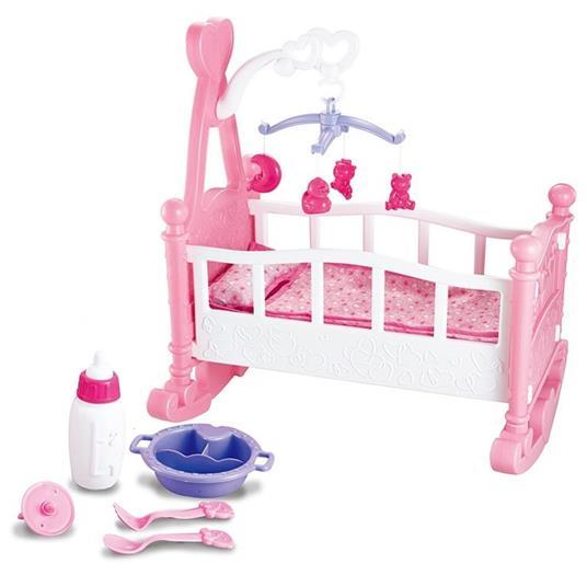 Image of Bambole-Birby, culla con accessori per bambole-Hungary Toy-Etan 3+