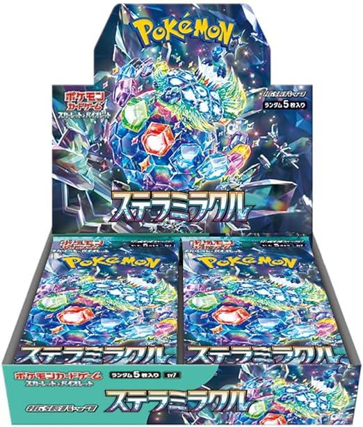 Image of Box Pokemon 30 buste giapponese, Stellar miracle,The Pokemon Company,Eta 6+