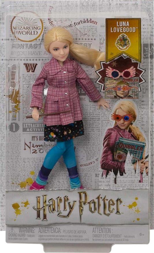 Image of Harry Potter- Personaggio Articolato Luna Lovegood con Bacchetta ,Mattel,Età 6+